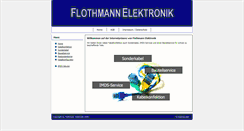Desktop Screenshot of flothmann.de